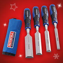 4 Piece Chisel Set - 13,19,25 & 32Mm